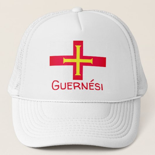 Casquette Drapeau de Guernési (Devant)