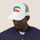 Casquette Drapeau de Guinée équatoriale (En situation)