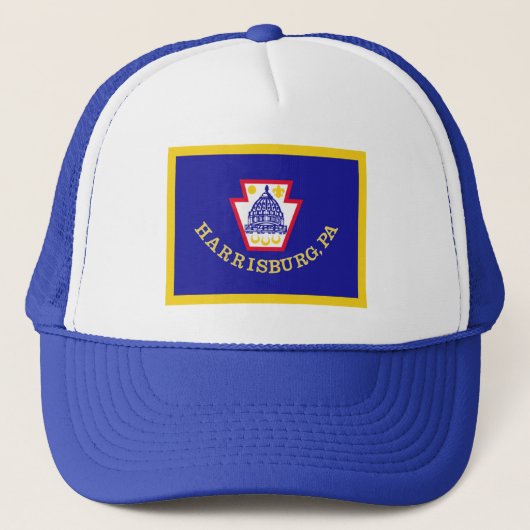 Casquette Drapeau de Harrisburg, Pennsylvanie (Devant)