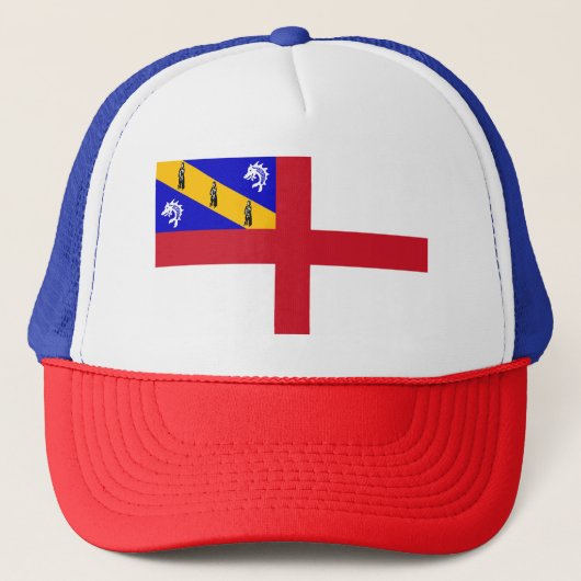 Casquette Drapeau de Herm (Devant)