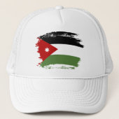Casquette Drapeau de Jordanie (Devant)