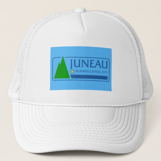 Casquette Drapeau de Juneau, Alaska (Devant)
