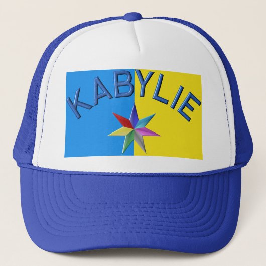 Casquette Drapeau de Kabylia (Devant)