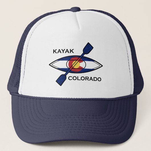 Casquette Drapeau de Kayak Colorado (Devant)