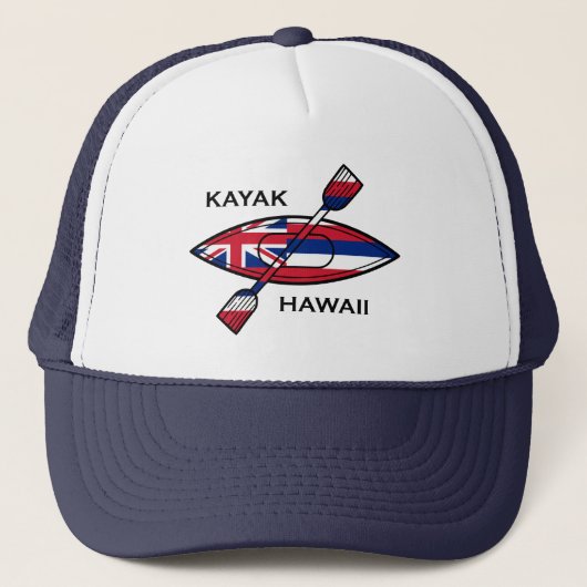 Casquette Drapeau de Kayak Hawaii (Devant)