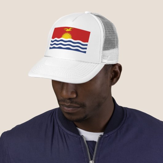 Casquette Drapeau de Kiribati (En situation)