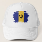 Casquette Drapeau de la Barbade (Devant)