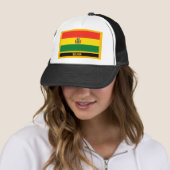 Casquette Drapeau de la Bolivie (En situation)