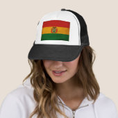 Casquette Drapeau de la Bolivie (En situation)