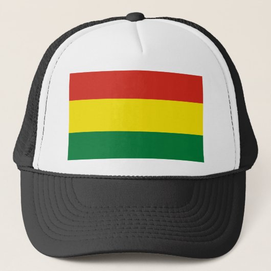 Casquette Drapeau de la Bolivie (Devant)