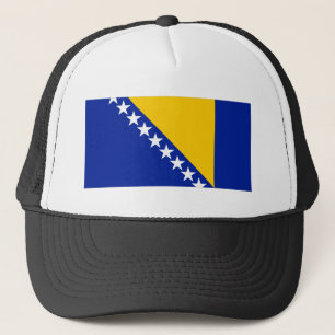 Casquette Drapeau de la Bosnie-Herzégovine