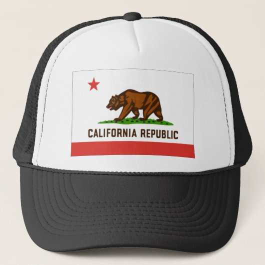 Casquette Drapeau de la Californie (Devant)