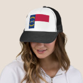 Casquette Drapeau de la Caroline du Nord (En situation)