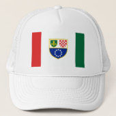 Casquette Drapeau de la Fédération de Bosnie (Devant)