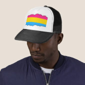 Casquette Drapeau de la fierté transexuelle (En situation)