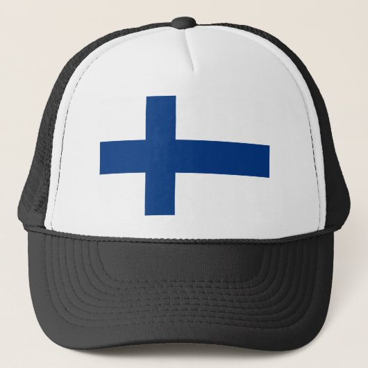 Casquette Drapeau de la Finlande (Devant)