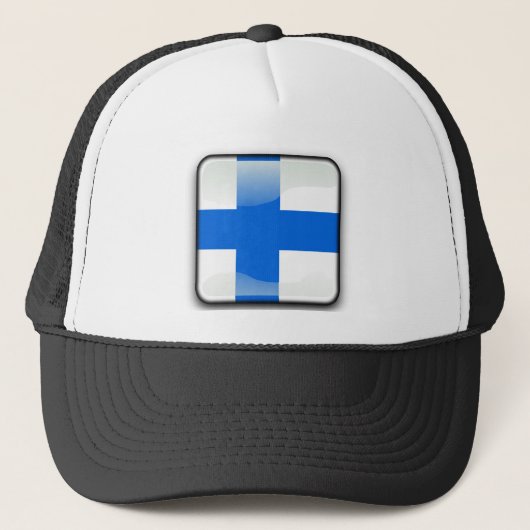 Casquette Drapeau de la Finlande (Devant)