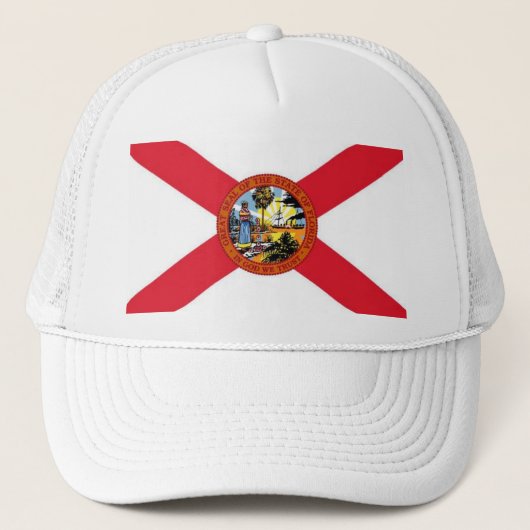 CASQUETTE DRAPEAU DE LA FLORIDE (Devant)