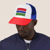 Casquette Drapeau de la Gambie (En situation)