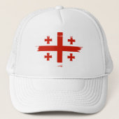 Casquette Drapeau de la Géorgie (Devant)