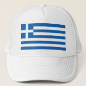 Casquette Drapeau de la Grèce (Devant)
