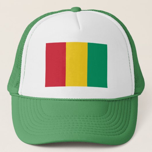 Casquette Drapeau de la Guinée (Devant)