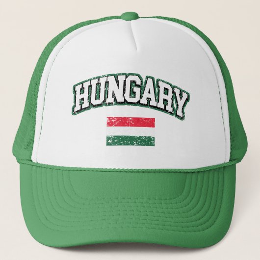 Casquette Drapeau de la Hongrie (Devant)