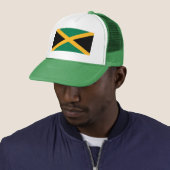 Casquette Drapeau de la Jamaïque (En situation)