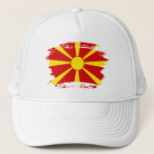 Casquette Drapeau de la Macédoine du Nord (Devant)