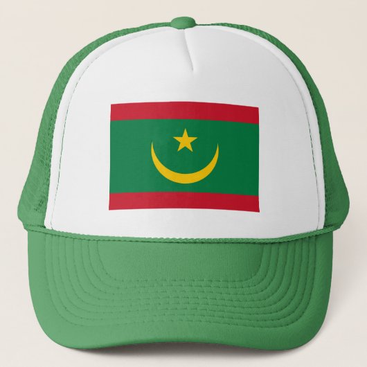 Casquette Drapeau de la Mauritanie (Devant)