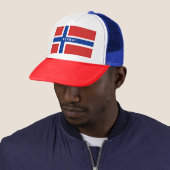 Casquette Drapeau de la Norvège (En situation)
