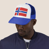 Casquette Drapeau de la Norvège (En situation)