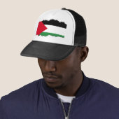 Casquette Drapeau de la Palestine (En situation)