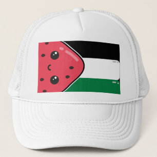 Casquette Drapeau de la Palestine mignonne avec Palestin san