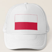 Casquette Drapeau de la Pologne (Devant)