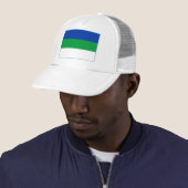 Casquette Drapeau de la République de Komi (En situation)