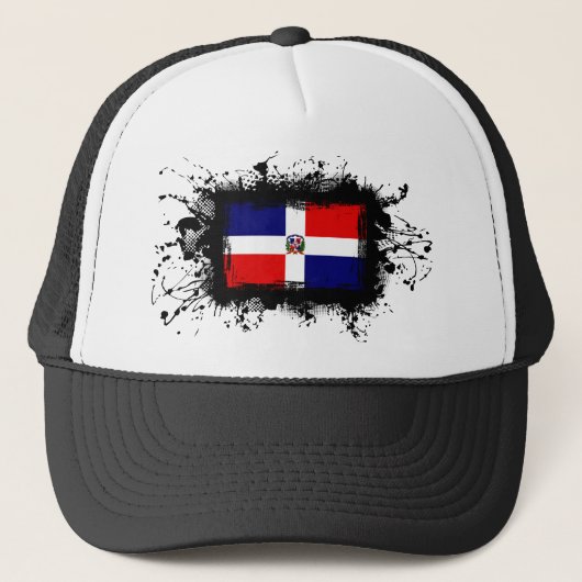 Casquette Drapeau de la République Dominicaine (Devant)