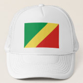 Casquette Drapeau de la République du Congo (Devant)