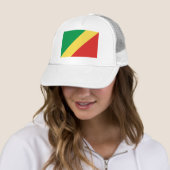 Casquette Drapeau de la République du Congo (En situation)