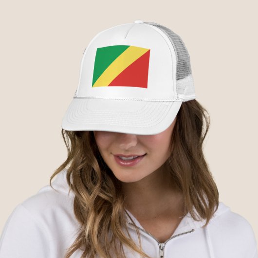 Casquette Drapeau de la République du Congo (En situation)