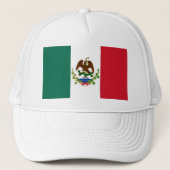 Casquette Drapeau de la République mexicaine : 1824-1835, Pè (Devant)