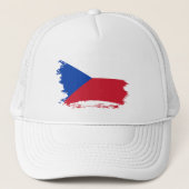 Casquette Drapeau de la République tchèque (Devant)