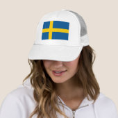 Casquette Drapeau de la Suède (En situation)