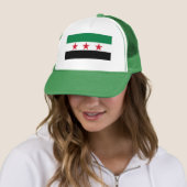 Casquette Drapeau de la Syrie (En situation)