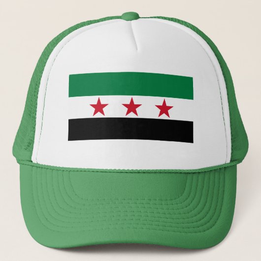 Casquette Drapeau de la Syrie (Devant)