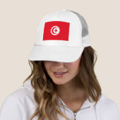 Casquette Drapeau de la Tunisie (En situation)