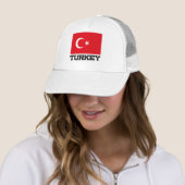 Casquette Drapeau de la Turquie (En situation)