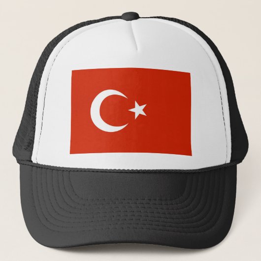 Casquette drapeau de la turquie (Devant)