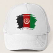 Casquette Drapeau de l'Afghanistan (Devant)