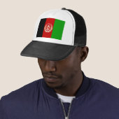 Casquette Drapeau de l'Afghanistan (En situation)
